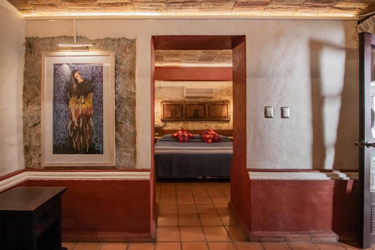 Casa Del Sotano Hotel Oaxaca Bagian luar foto