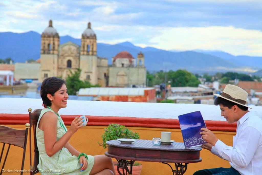 Casa Del Sotano Hotel Oaxaca Bagian luar foto