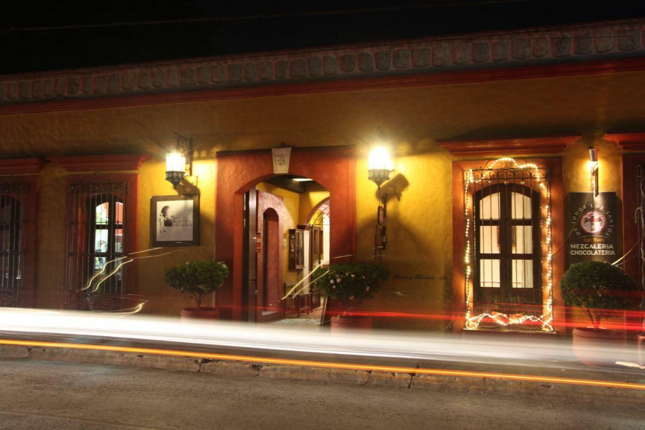 Casa Del Sotano Hotel Oaxaca Bagian luar foto