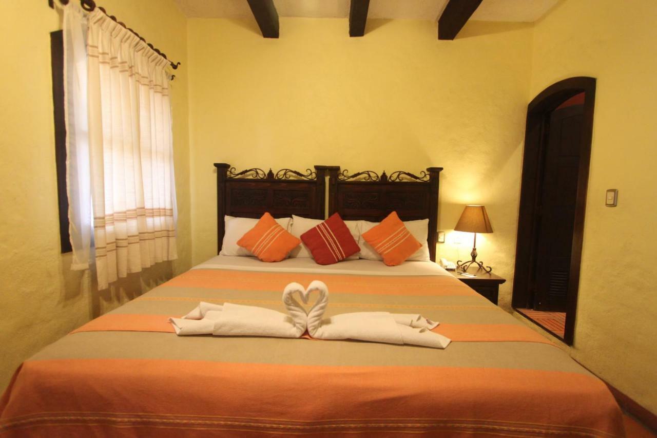 Casa Del Sotano Hotel Oaxaca Bagian luar foto