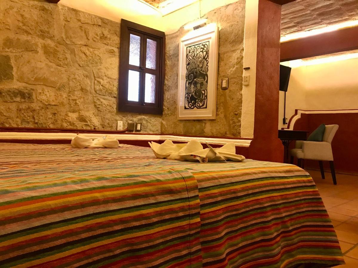 Casa Del Sotano Hotel Oaxaca Bagian luar foto