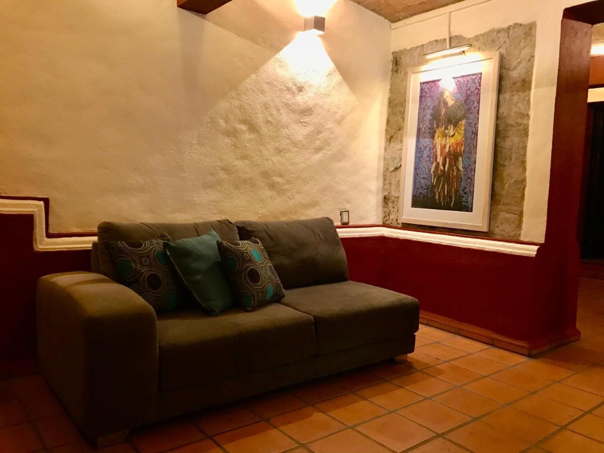 Casa Del Sotano Hotel Oaxaca Bagian luar foto