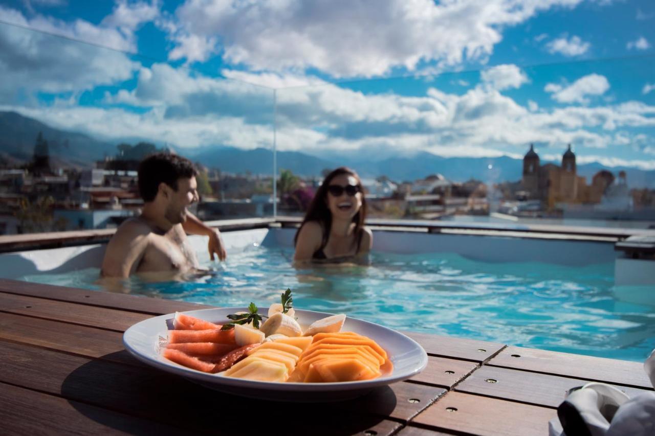 Casa Del Sotano Hotel Oaxaca Bagian luar foto