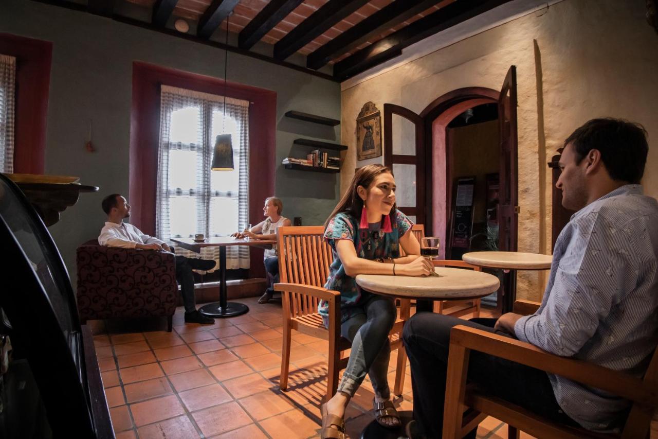 Casa Del Sotano Hotel Oaxaca Bagian luar foto